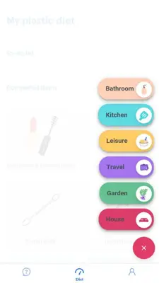 My Little Plastic Footprint android App screenshot 2